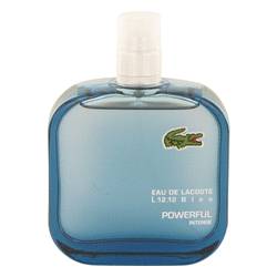 Lacoste Eau De Lacoste L.12.12 Bleu Cologne by Lacoste Cologne 3.3 oz Eau De Toilette Spray (Tester) Powerful Intense