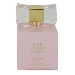 Live Colorfully Sunset Perfume by Kate Spade Perfume 3.4 oz Eau De Parfum Spray (unboxed)