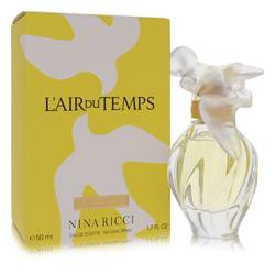 L'air Du Temps Perfume by Nina Ricci 1.7 oz Eau De Toilette Spray Refillable