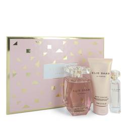 Le Parfum Elie Saab Rose Couture Perfume by Elie Saab -- Gift Set - 3 oz Eau De Toilette Spray + 0.33 Mini EDT Spray + 2.5 oz Body Lotion