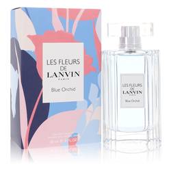 Les Fleurs De Lanvin Blue Orchid Perfume by Lanvin 3 oz Eau De Toilette Spray