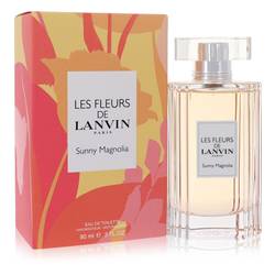 Les Fleurs De Lanvin Sunny Magnolia Perfume by Lanvin 3 oz Eau De Toilette Spray