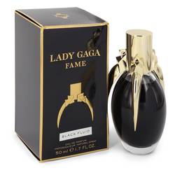 Lady Gaga Fame Black Fluid Perfume by Lady Gaga Perfume 1.7 oz Eau De Parfum Spray (Slightly damaged)