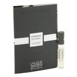 Lalique Hommage A L'homme Cologne by Lalique Cologne 0.06 oz Vial (sample)