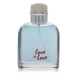 Light Blue Love Is Love Cologne by Dolce & Gabbana Cologne 4.2 oz Eau De Toilette Spray (unboxed)