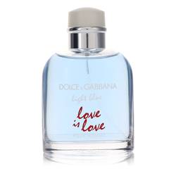 Light Blue Love Is Love Cologne by Dolce & Gabbana 4.2 oz Eau De Toilette Spray (Tester)