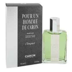 L'impact De Pour Un Homme Cologne by Caron Cologne 2.5 oz Parfum Spray