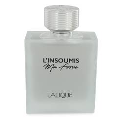 L'insoumis Ma Force Cologne by Lalique Cologne 3.3 oz Eau De Toilette Spray (unboxed)