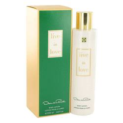 Live In Love Perfume by Oscar De La Renta 6.8 oz Body Lotion