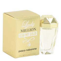 Lady Million Eau My Gold Perfume by Paco Rabanne 0.24 oz Mini EDT