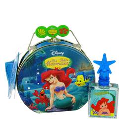 Little Mermaid Perfume by Disney Perfume -- Gift Set - 1.7 oz Eau De Toilette Spray with Tin