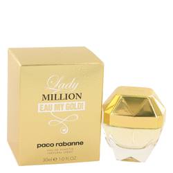 Lady Million Eau My Gold Perfume by Paco Rabanne 1 oz Eau De Toilette Spray