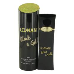 Lomani Black & Gold Perfume By Lomani, 3.4 Oz Eau De Parfum Spray For Women