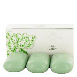 Lily Of The Valley (woods Of Windsor) Perfume by Woods of Windsor Perfume 3.5 oz 3 x 3.5 oz Soap