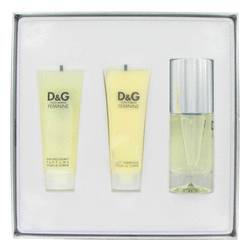 Feminine Perfume by Dolce & Gabbana Perfume -- Gift Set - 1.7 oz Eau De Toilette Spray + 1.7 oz Shower Gel + 1.7 oz Body Milk