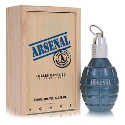 Arsenal Blue Cologne by Gilles Cantuel 3.4 oz Eau De Parfum Spray