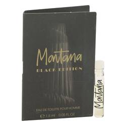 Montana Black Edition Cologne by Montana Cologne 0.05 oz Vial (sample)