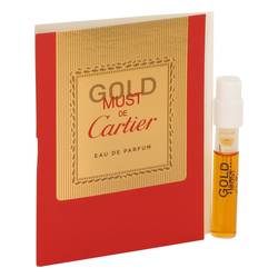 Must De Cartier Gold Perfume by Cartier Perfume 0.05 oz Vial (sample)