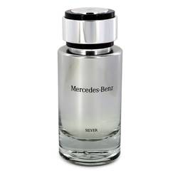Mercedes Benz Silver Cologne by Mercedes Benz Cologne 4 oz Eau De Toilette Spray (unboxed)