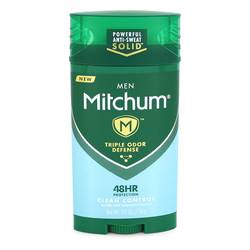 Mitchum Triple Odor Defense Clean Control Cologne by Mitchum Cologne 2.7 oz Clean Control Antiperspirant & Deodorant Stick