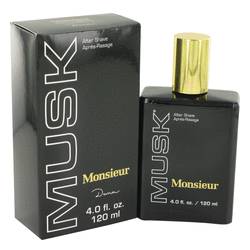 Monsieur Musk Cologne by Dana Cologne 4 oz After Shave