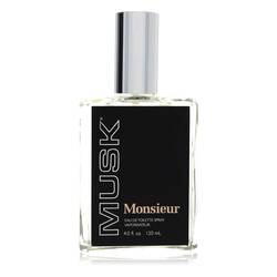Monsieur Musk Cologne by Dana Cologne 4 oz Cologne Spray (unboxed)