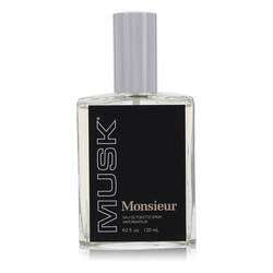 Monsieur Musk Cologne by Dana Cologne 4 oz Eau De Toilette Spray (Unboxed)