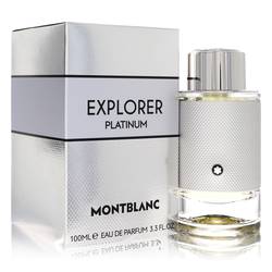 Montblanc Explorer Platinum Cologne by Mont Blanc 3.4 oz Eau De Parfum Spray