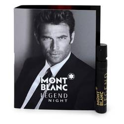 Montblanc Legend Night Cologne by Mont Blanc 0.04 oz Vial (sample)