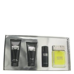Moschino Forever Cologne by Moschino Cologne -- Gift Set - 3.4 oz Eau De Toilette Spray + 1.3 oz Deodorant Stick + 2.5 oz After Shave Balm + 3.4 oz Shower Gel