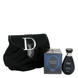 Midnight Poison Perfume by Christian Dior Perfume -- Gift Set - 1.7 oz Eau De Parfum Spray + 1.7 oz Body Lotion + Free Black Cosmetic Bag