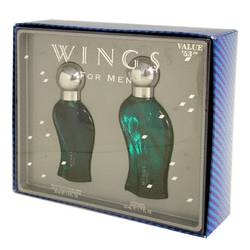 Wings Cologne by Giorgio Beverly Hills Cologne -- Gift Set - 1 oz Eau De Toilette Spray + 1.7 oz After Shave