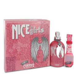 Nice For Girls Perfume by Clayeux Perfume 3.4 oz Eau De Toilette Spray + Free Watch