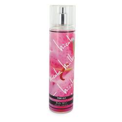 Nicole Miller Pink Lily Perfume by Nicole Miller Perfume 8 oz Body Mist
