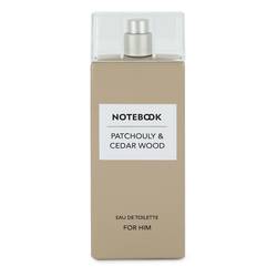 Notebook Patchouly & Cedar Wood Cologne by Selectiva SPA Cologne 3.4 oz Eau De Toilette Spray (unboxed)