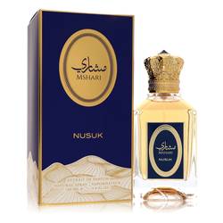 Nusuk Mshari Cologne by Nusuk 3.4 oz Extrait De Parfum Spray (Unisex)