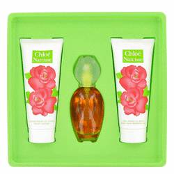 Narcisse Perfume by Chloe -- Gift Set - 1.7 oz Eau De Toilette Spray + 3.3 oz Body Lotion + 3.3 oz Shower Gel