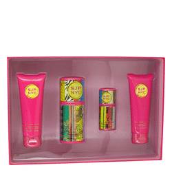 Sjp Nyc Perfume by Sarah Jessica Parker Perfume -- Gift Set - 2 oz Eau De Toilette Spray + 2.5 oz Body Lotion + 2.5 oz Shower Gel + 1/2 oz EDT Spray