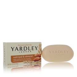 Yardley London Soaps Soap By Yardley London, 4.25 Oz Oatmeal & Almond Naturally Moisturizing Bath Bar For Women