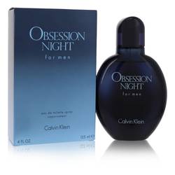 Obsession Night Cologne by Calvin Klein 4 oz Eau De Toilette Spray