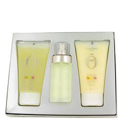 Oui Perfume by Lancome Perfume -- Gift Set - 1.7 oz Eau De Toilette Spray + 5 oz Hydrating Body Gel + 5 oz Shower Gel