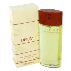 Opium Perfume by Yves Saint Laurent Perfume 3.3 oz Satin Body Oil