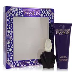 Passion Perfume by Elizabeth Taylor -- Gift Set - 1.5 oz Eau De Toilette Spray + 6.8 oz Body Lotion