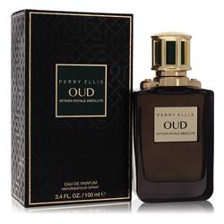 Perry Ellis Oud Vetiver Royale Absolute Perfume by Perry Ellis 3.4 oz Eau De Parfum Spray