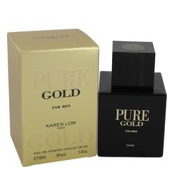 Pure Gold Cologne by Karen Low Cologne 3.4 oz Eau De Toilette Spray