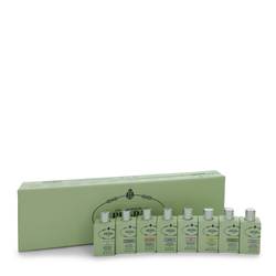 Prada Infusion D'iris Perfume by Prada Perfume -- Gift Set - Mini Gift Set of Eight .27 oz Travel size Splash Minis includes Iris, Iris Cedre, Fleur D'oranger, Amande, Rose, Mimosa, Oellet, Vetiver