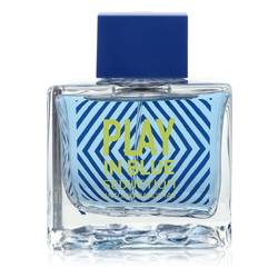 Play In Blue Seduction Cologne by Antonio Banderas Cologne 3.4 oz Eau De Toilette Spray (unboxed)