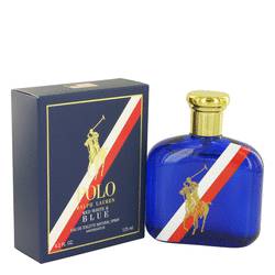 Polo Red White & Blue Cologne by Ralph Lauren Cologne 4.2 oz Eau De Toilette Spray
