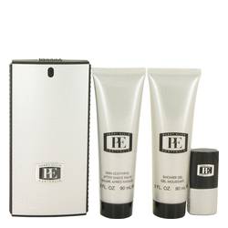 Portfolio Cologne by Perry Ellis -- Gift Set - 3.3 oz Eau De Toilette Spray + 3.0 oz After Shave Balm + 3.0 Shower Gel + .25 oz Mini EDT