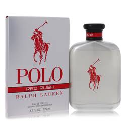 Polo Red Rush Cologne by Ralph Lauren 4.2 oz Eau De Toilette Spray
